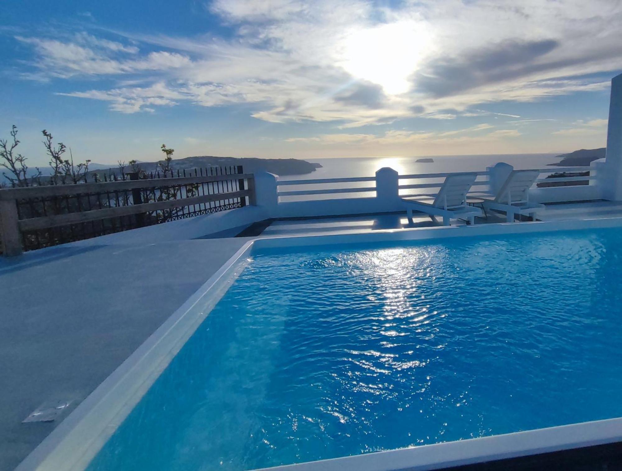 The Cliff Reflections - Adults Only Apartment Megalochori  Exterior foto